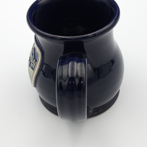 Deneen Pottery Snowbird Mountain‎ Lodge Hand-Thrown Dark Blue Robbinsville NC - Picture 4 of 7